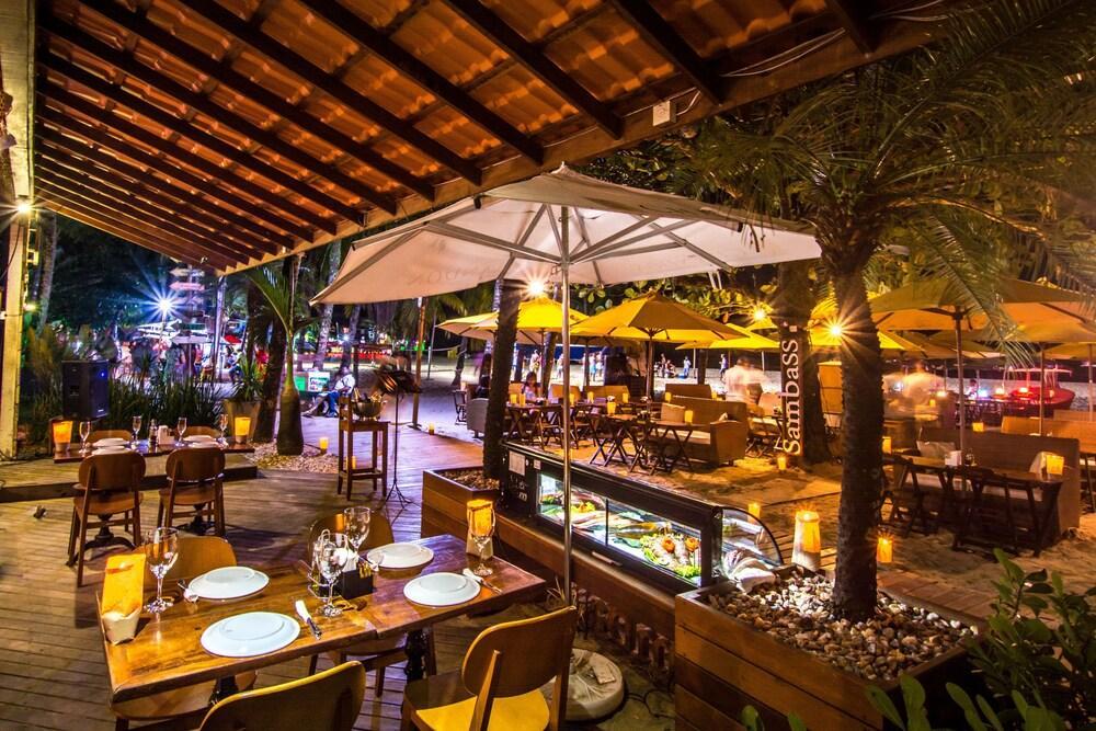מורו דה סאו פאולו Sambass Lounge Beach Cafe & Pousada מראה חיצוני תמונה